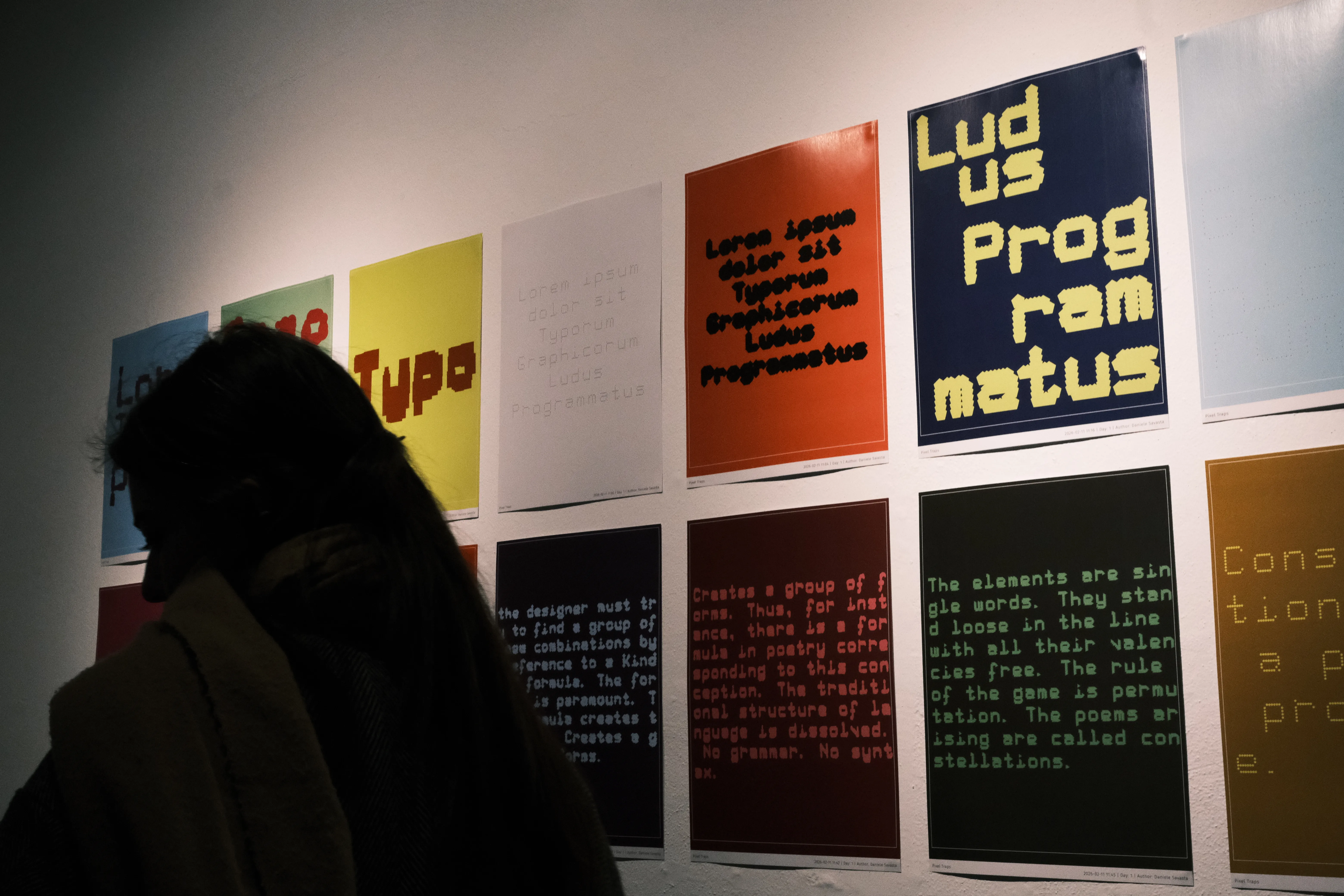 Pixel Traps: Typefaces Programmed to Play — 9