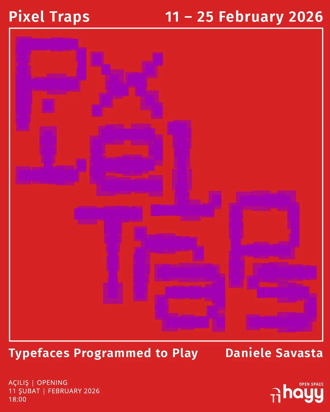 Pixel Traps: Typefaces Programmed to Play — 1